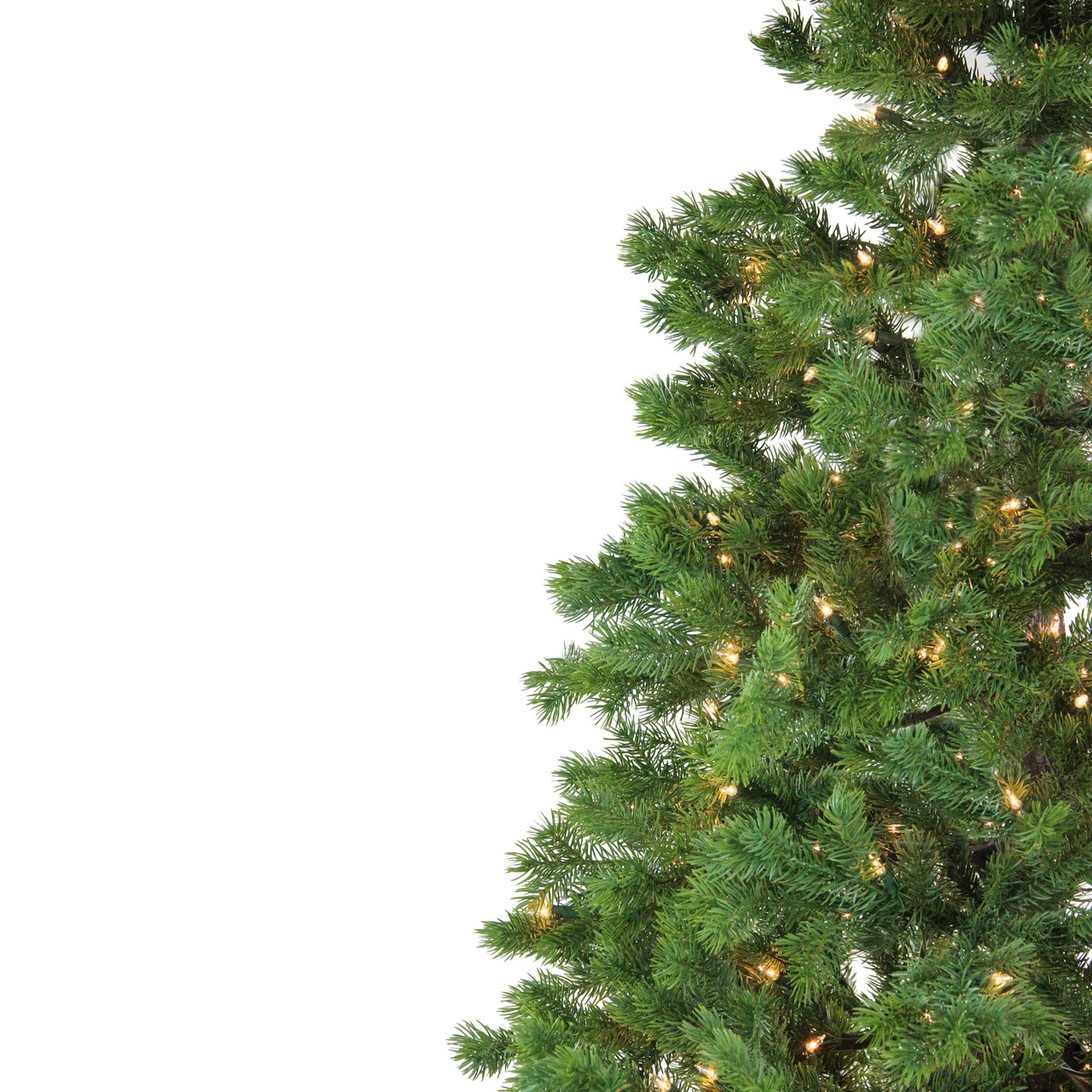 6.5' Pre-Lit Medium Pine Artificial Christmas Tree - Clear Dura-Lit Lights 4 6.5' Pre-Lit Medium Pine Artificial Christmas Tree - Clear Dura-Lit Lights - Image 2