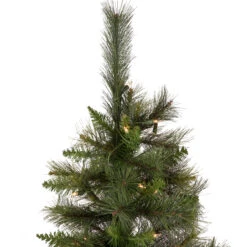 6.5' Pre-Lit Medium Canyon Pine Artificial Christmas Wall Tree, Clear Lights 15 6.5' Pre-Lit Medium Canyon Pine Artificial Christmas Wall Tree, Clear Lights -Christmas Decoration Store northlight ytc346 gr 4 updated 72172.1667300497
