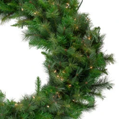 Canyon Pine Mixed Artificial Christmas Wreath - 48-Inch, Clear Lights -Christmas Decoration Store northlight ywc848 gr 1 98090.1667557217