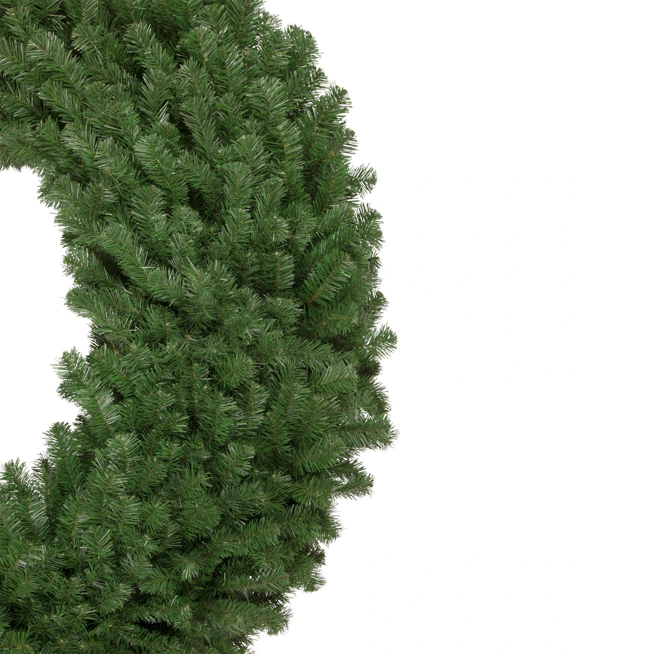 Windsor Pine Green Artificial Christmas Wreath - 72-Inch, Unlit 5 Windsor Pine Green Artificial Christmas Wreath - 72-Inch, Unlit - Image 3