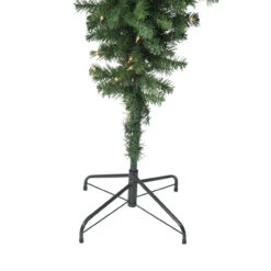 5.5' Pre-Lit Medium Spruce Upside Down Artificial Christmas Tree - Clear Lights 7 5.5' Pre-Lit Medium Spruce Upside Down Artificial Christmas Tree - Clear Lights -Christmas Decoration Store northlight z00010 2 59533.1667643255