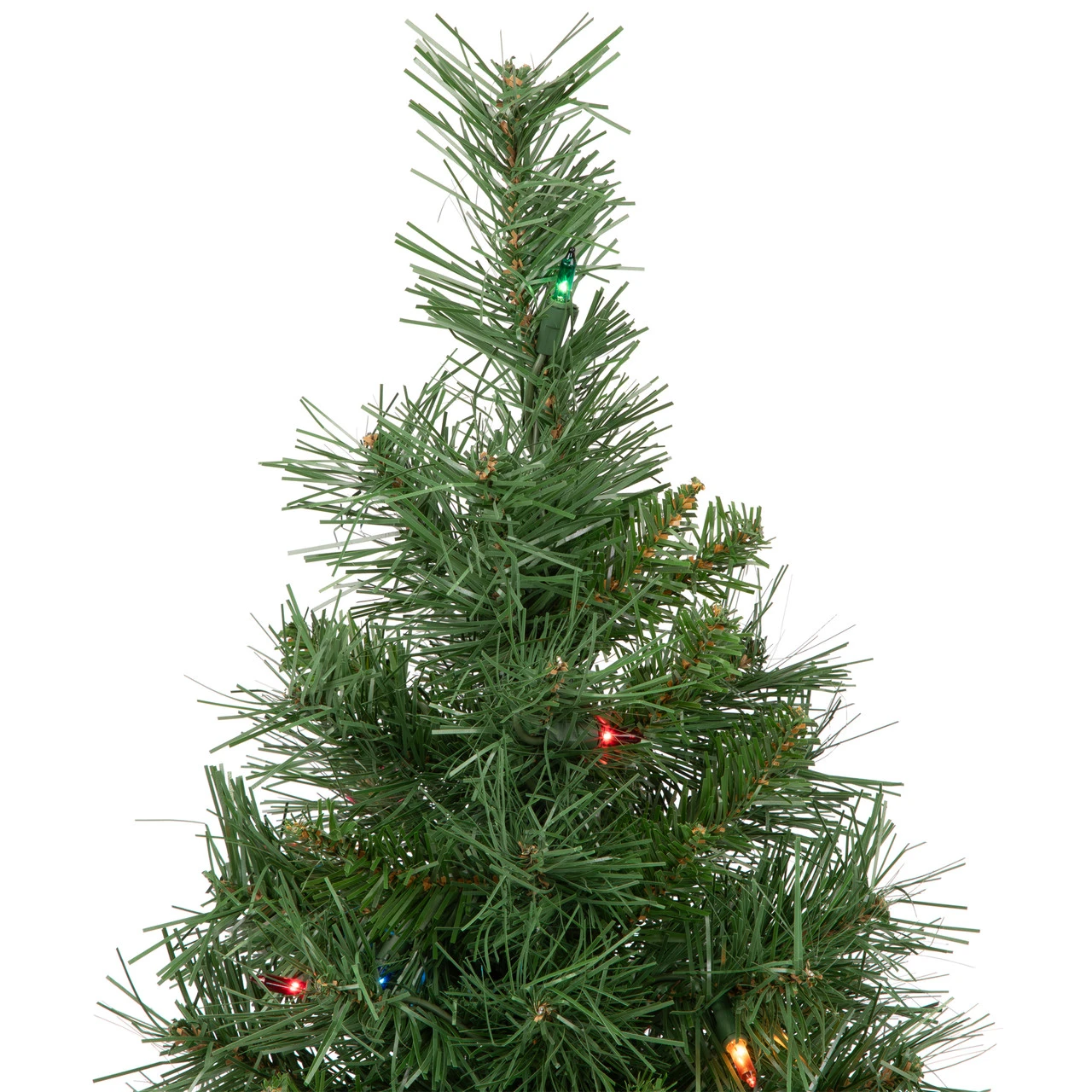 2' Pre-Lit Medium Royal Pine Artificial Christmas Tree - Multicolor Lights 5 2' Pre-Lit Medium Royal Pine Artificial Christmas Tree - Multicolor Lights - Image 3