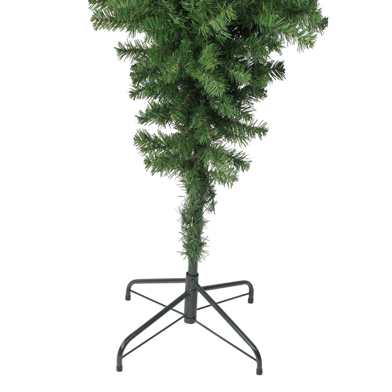 5.5' X 36" Green Upside Down Spruce Medium Artificial Christmas Tree - Unlit 4 5.5' X 36" Green Upside Down Spruce Medium Artificial Christmas Tree - Unlit - Image 2