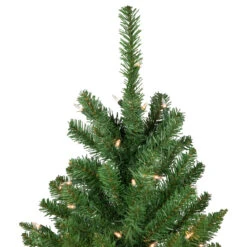 6.5' Pre-Lit White River Fir Pencil Artificial Christmas Tree, Clear Lights 11 6.5' Pre-Lit White River Fir Pencil Artificial Christmas Tree, Clear Lights -Christmas Decoration Store northlight z16022 3 26349.1667578386