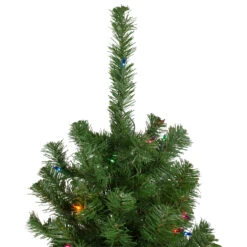 6' Pre-Lit Alberta Pine Slim Artificial Christmas Tree - Multi Lights 9 6' Pre-Lit Alberta Pine Slim Artificial Christmas Tree - Multi Lights -Christmas Decoration Store northlight z16024 1 74784.1667573458
