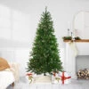 7' Pre-Lit Vail Spruce Medium Artificial Christmas Tree - Clear Lights -Christmas Decoration Store northlight z16030 23335.1667491109