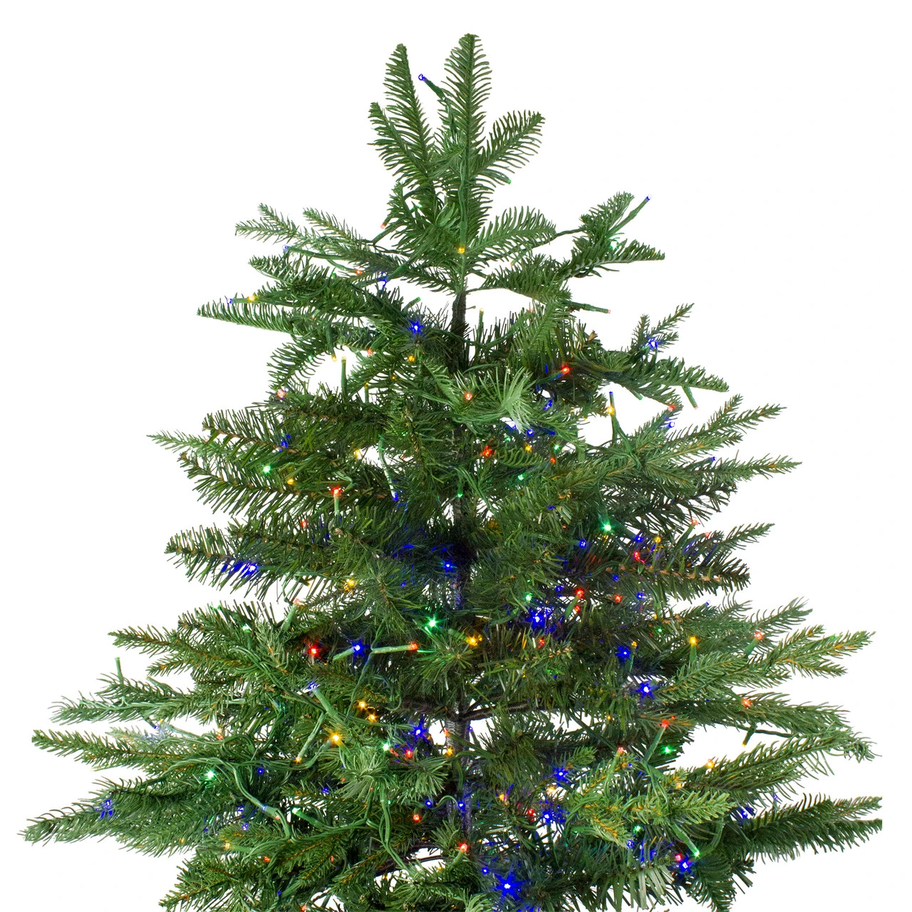7.5' Pre-Lit Medium Mont Blanc Fir Artificial Christmas Tree - Dual Color LED Lights 7 7.5' Pre-Lit Medium Mont Blanc Fir Artificial Christmas Tree - Dual Color LED Lights - Image 5