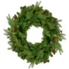 Pre-Lit Mixed Winter Berry Pine Artificial Christmas Wreath - 24-Inch, Clear Lights 1 Pre-Lit Mixed Winter Berry Pine Artificial Christmas Wreath - 24-Inch, Clear Lights -Christmas Decoration Store northlight z27678 52926.1667581933