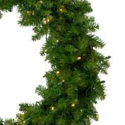 Lighted Northern Pine Artificial Christmas Wreath - 36 Inch, Warm Clear LED Lights -Christmas Decoration Store northlight z35734 1 69180.1682535591
