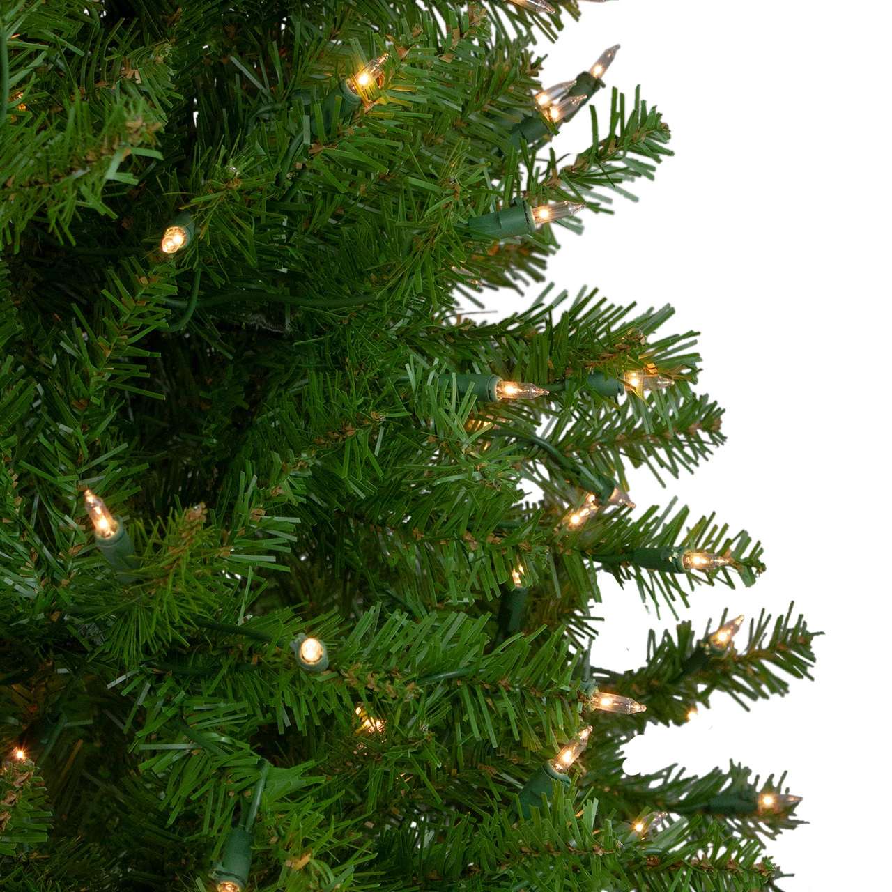 4' Pre-Lit Full Northern Pine Artificial Christmas Tree, Clear Lights 5 4' Pre-Lit Full Northern Pine Artificial Christmas Tree, Clear Lights - Image 3