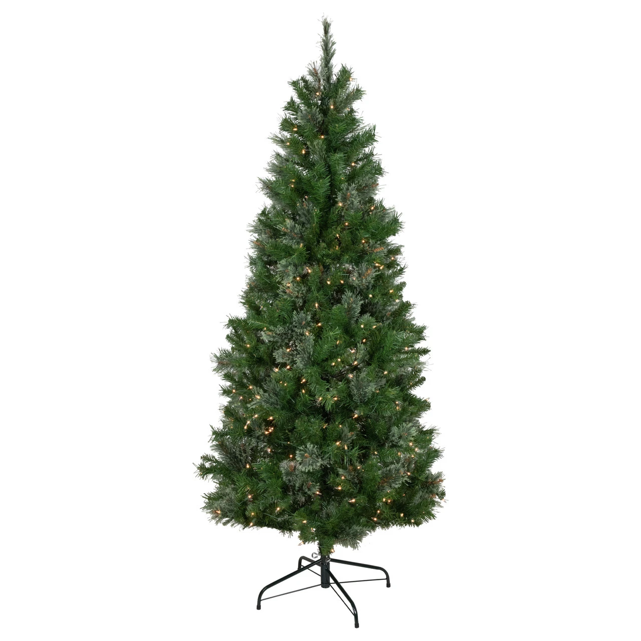 6.5' Pre-Lit Medium Mixed Cashmere Pine Artificial Christmas Tree - Clear Lights 3 6.5' Pre-Lit Medium Mixed Cashmere Pine Artificial Christmas Tree - Clear Lights