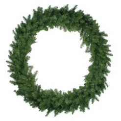 Green Northern Pine Artificial Christmas Wreath - 48-Inch, Unlit