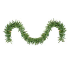9' X 10" Pre-Lit Northern Pine Artificial Christmas Garland - Multi Color Lights 6 9' X 10" Pre-Lit Northern Pine Artificial Christmas Garland - Multi Color Lights -Christmas Decoration Store northlight z84675 02 22952.1667663420
