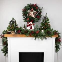 9' X 12" Mixed Green Beaver Pine Artificial Christmas Garland, Unlit 6 9' X 12" Mixed Green Beaver Pine Artificial Christmas Garland, Unlit -Christmas Decoration Store northlight z92828 2new 01005.1667554524