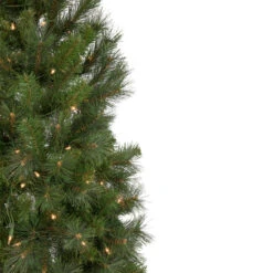 6.5' Pre-Lit Medium Beaver Pine Artificial Christmas Wall Tree, Clear Lights 14 6.5' Pre-Lit Medium Beaver Pine Artificial Christmas Wall Tree, Clear Lights -Christmas Decoration Store northlight z92831 3 99072.1667554526
