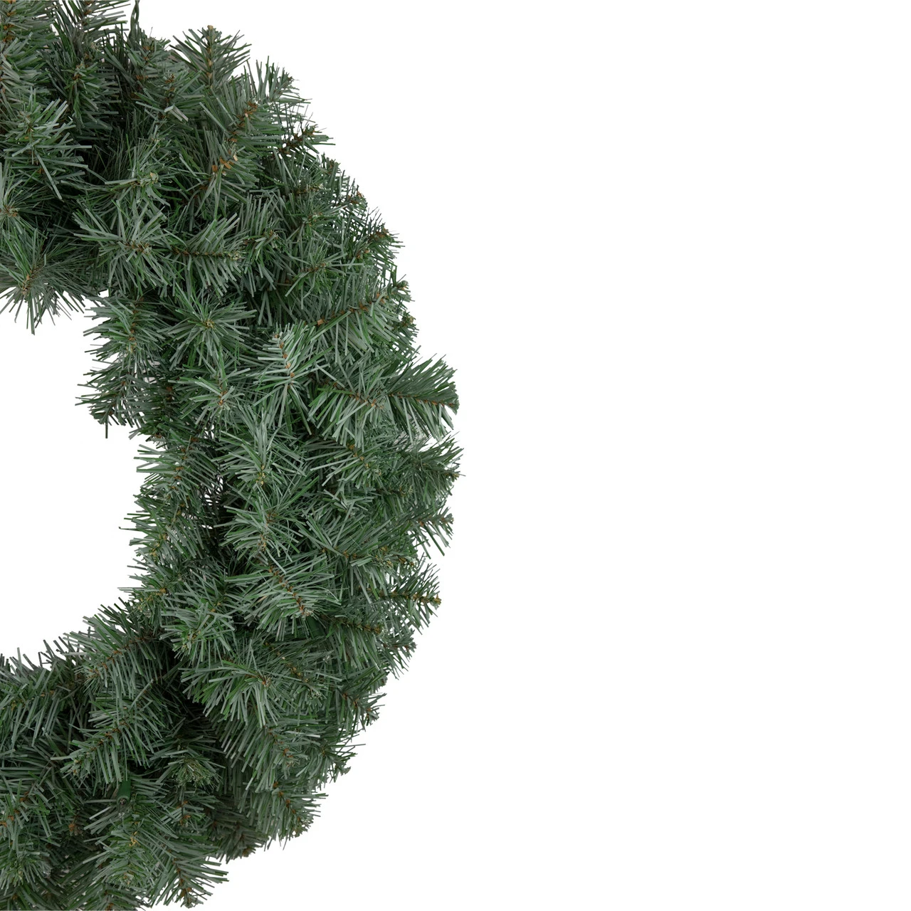 Colorado Blue Spruce Artificial Christmas Wreath, 24-Inch, Unlit 5 Colorado Blue Spruce Artificial Christmas Wreath, 24-Inch, Unlit - Image 3