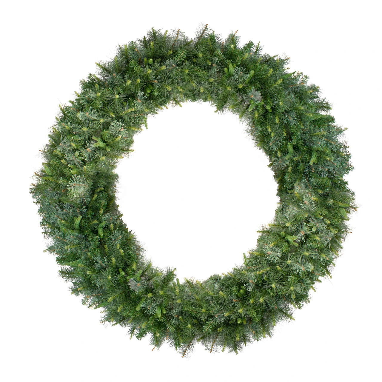 Ashcroft Cashmere Pine Commercial Size Artificial Christmas Wreath - 60-Inch, Unlit 3 Ashcroft Cashmere Pine Commercial Size Artificial Christmas Wreath - 60-Inch, Unlit