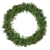 Pre-Lit LED Dakota Red Pine Artificial Christmas Wreath - 48-Inch, Warm White Lights -Christmas Decoration Store northlight z99435 88751.1667530686