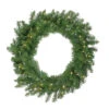 Pre-Lit Buffalo Fir Artificial Christmas Wreath - 30-Inch, Warm White LED Lights 1 Pre-Lit Buffalo Fir Artificial Christmas Wreath - 30-Inch, Warm White LED Lights -Christmas Decoration Store northlight z99650 54775.1667659853