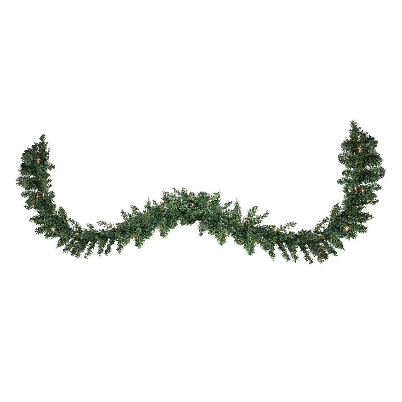 25' X 17" Pre-Lit Buffalo Fir Commercial Artificial Christmas Garland - Clear Lights 3 25' X 17" Pre-Lit Buffalo Fir Commercial Artificial Christmas Garland - Clear Lights