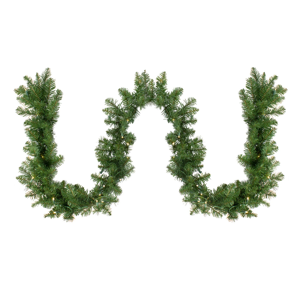 50' X 10" Pre-Lit Buffalo Fir Commercial Artificial Christmas Garland, Warm White Lights 3 50' X 10" Pre-Lit Buffalo Fir Commercial Artificial Christmas Garland, Warm White Lights