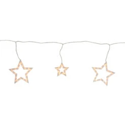 6ct Clear Star Shaped Icicle Christmas Lights - 9 Ft White Wire -Christmas Decoration Store northlight zg27645 2 60586.1667570772