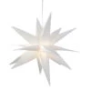 22" White LED Lighted Foldable Moravian Star Hanging Christmas Decoration 2 22" White LED Lighted Foldable Moravian Star Hanging Christmas Decoration -Christmas Decoration Store northlightct 55 060 107 19834.1667569520