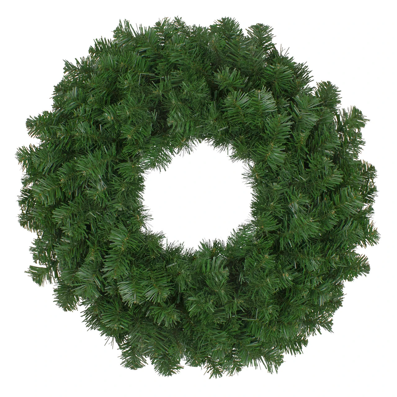 Deluxe Windsor Full Pine Artificial Christmas Wreath - 24-Inch, Unlit 4 Deluxe Windsor Full Pine Artificial Christmas Wreath - 24-Inch, Unlit - Image 2