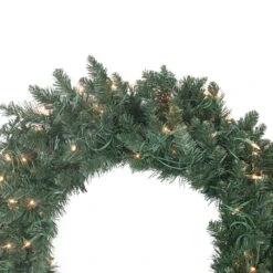Pre-Lit Traditional Pine Artificial Christmas Wreath - 30-Inch, Clear Lights 8 Pre-Lit Traditional Pine Artificial Christmas Wreath - 30-Inch, Clear Lights -Christmas Decoration Store northlightm84358 45704.1667641246