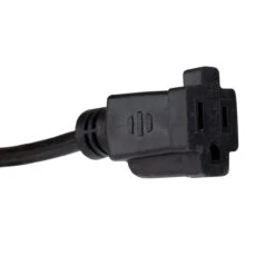 100' Black 3-Prong Outdoor Extension Power Cord -Christmas Decoration Store northlightys90562 2 17218.1667642970
