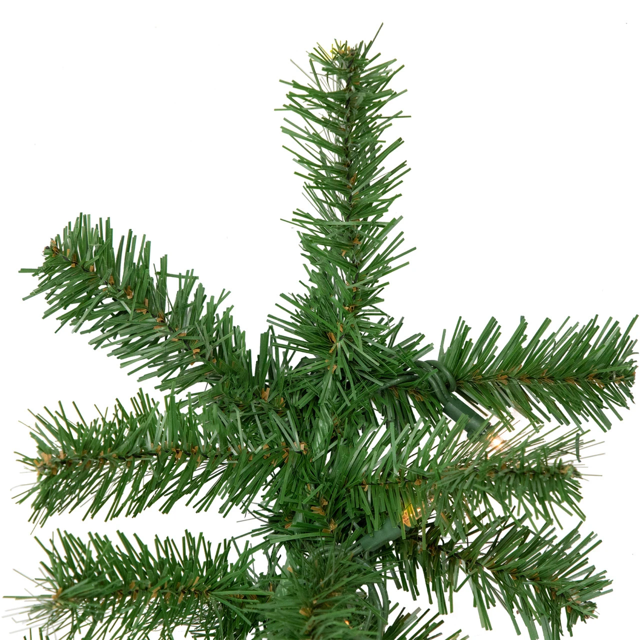 9' X 10" Pre-Lit Dorchester Pine Artificial Christmas Garland, Clear Lights 5 9' X 10" Pre-Lit Dorchester Pine Artificial Christmas Garland, Clear Lights - Image 3