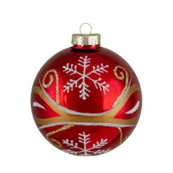 4ct Red And Gold Glass Hanging Christmas Ball Ornaments 2.5-Inch (67mm) -Christmas Decoration Store nortlight wy88859 fix 1 46490.1667534363