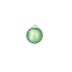 40ct Patina Green Matte Glass Christmas Ball Ornaments 1.25" (30mm)