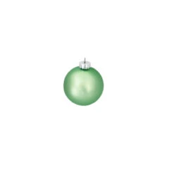 4ct Patina Green Matte Glass Christmas Ball Ornaments 4.75" (120mm)