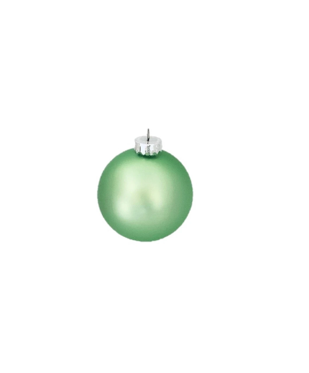 6ct Patina Green Matte Glass Christmas Ball Ornaments 4" (100mm) 3 6ct Patina Green Matte Glass Christmas Ball Ornaments 4" (100mm)