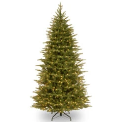 7.5โ Pre-Lit Nordic Spruce Artificial Christmas Tree โ Clear Lights