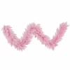 9' X 14" Light Pink Fir Artificial Christmas Garland - Pink Dura-Lit Lights -Christmas Decoration Store pink20garland 96039.1667533575