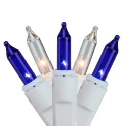 Set Of 150 Blue And Clear Mini Swag Christmas Lights - 7.5 Ft White Wire 6 Set Of 150 Blue And Clear Mini Swag Christmas Lights - 7.5 Ft White Wire -Christmas Decoration Store qa7gsx1jnicapr8ffj7f3rnftye1sgmc 88505.1667489807