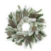 Flocked Pine Cone And Twig Ball Artificial Christmas Wreath - 24-Inch, Unlit 1 Flocked Pine Cone And Twig Ball Artificial Christmas Wreath - 24-Inch, Unlit -Christmas Decoration Store qmmpljdrnue00jxgma1ect4zm91iwgfi 61328.1675361197