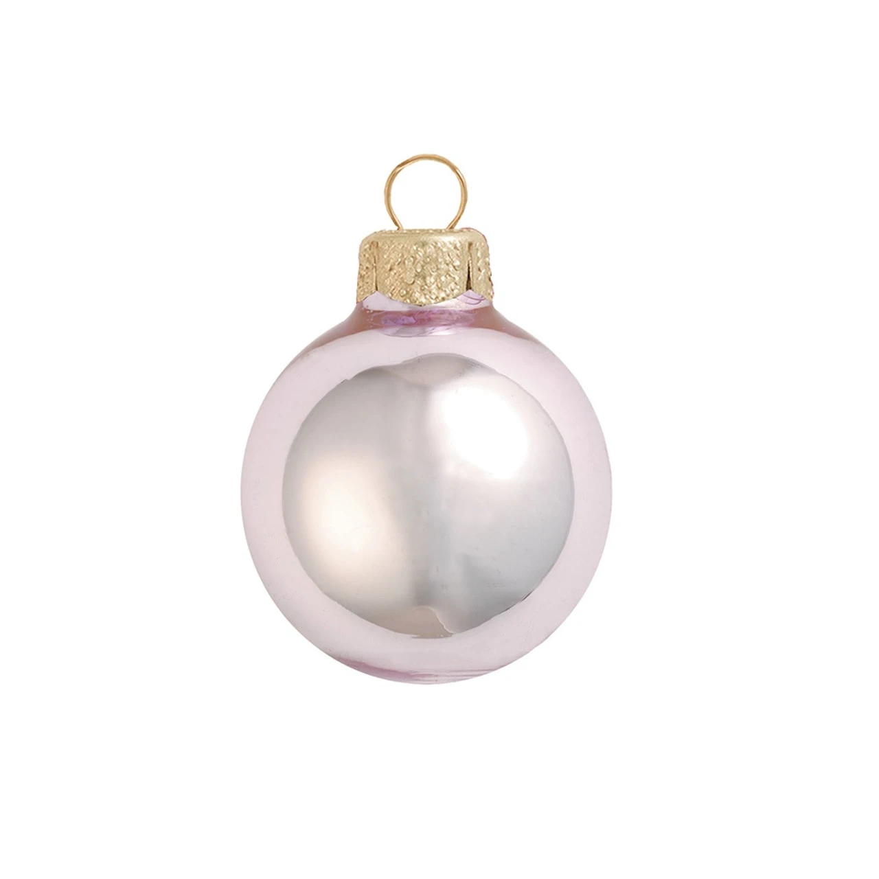 2ct Baby Pink Shiny Glass Christmas Ball Ornaments 6" (150mm) 3 2ct Baby Pink Shiny Glass Christmas Ball Ornaments 6" (150mm)