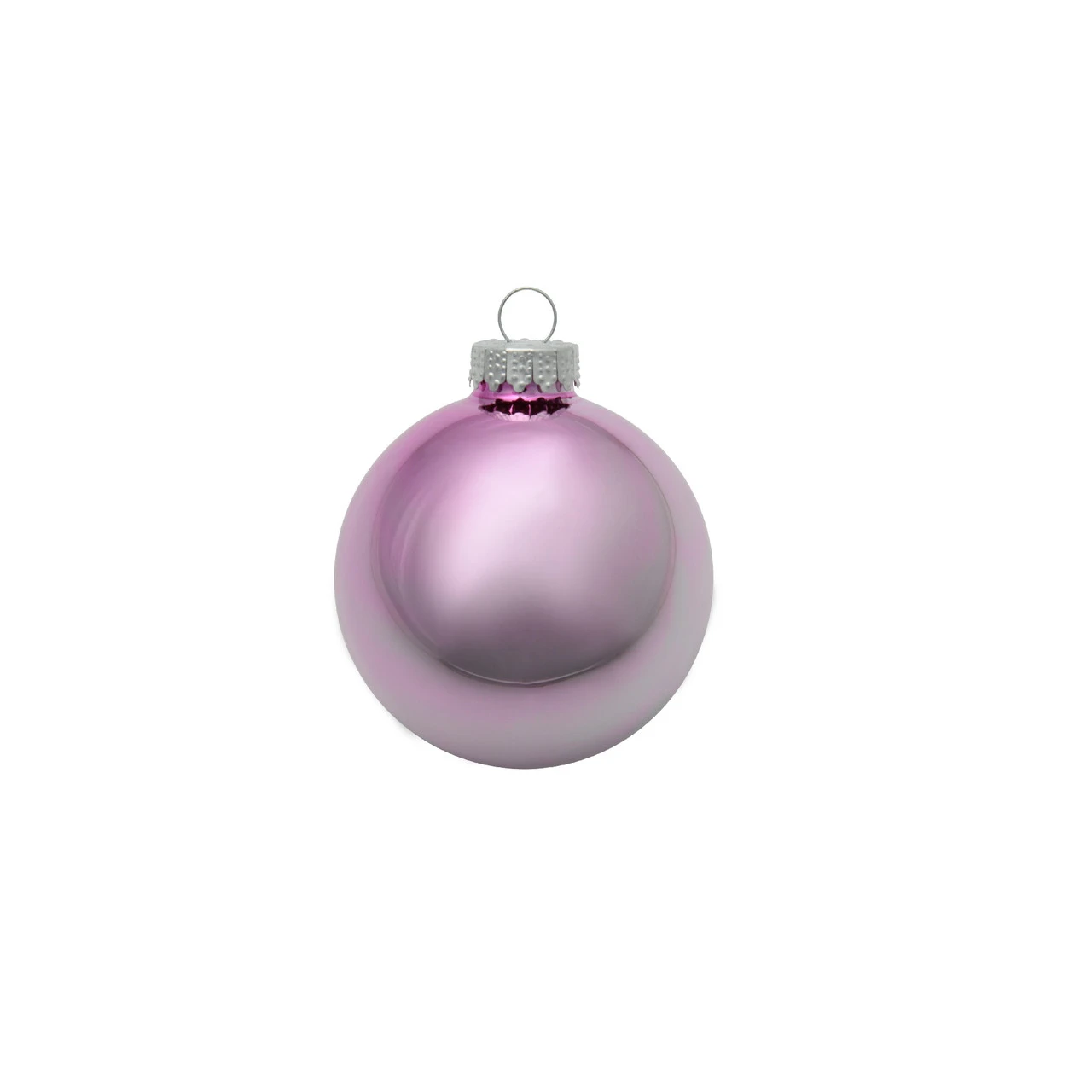40ct Baby Pink Shiny Glass Ball Christmas Ornaments 1.25" (30mm) 3 40ct Baby Pink Shiny Glass Ball Christmas Ornaments 1.25" (30mm)