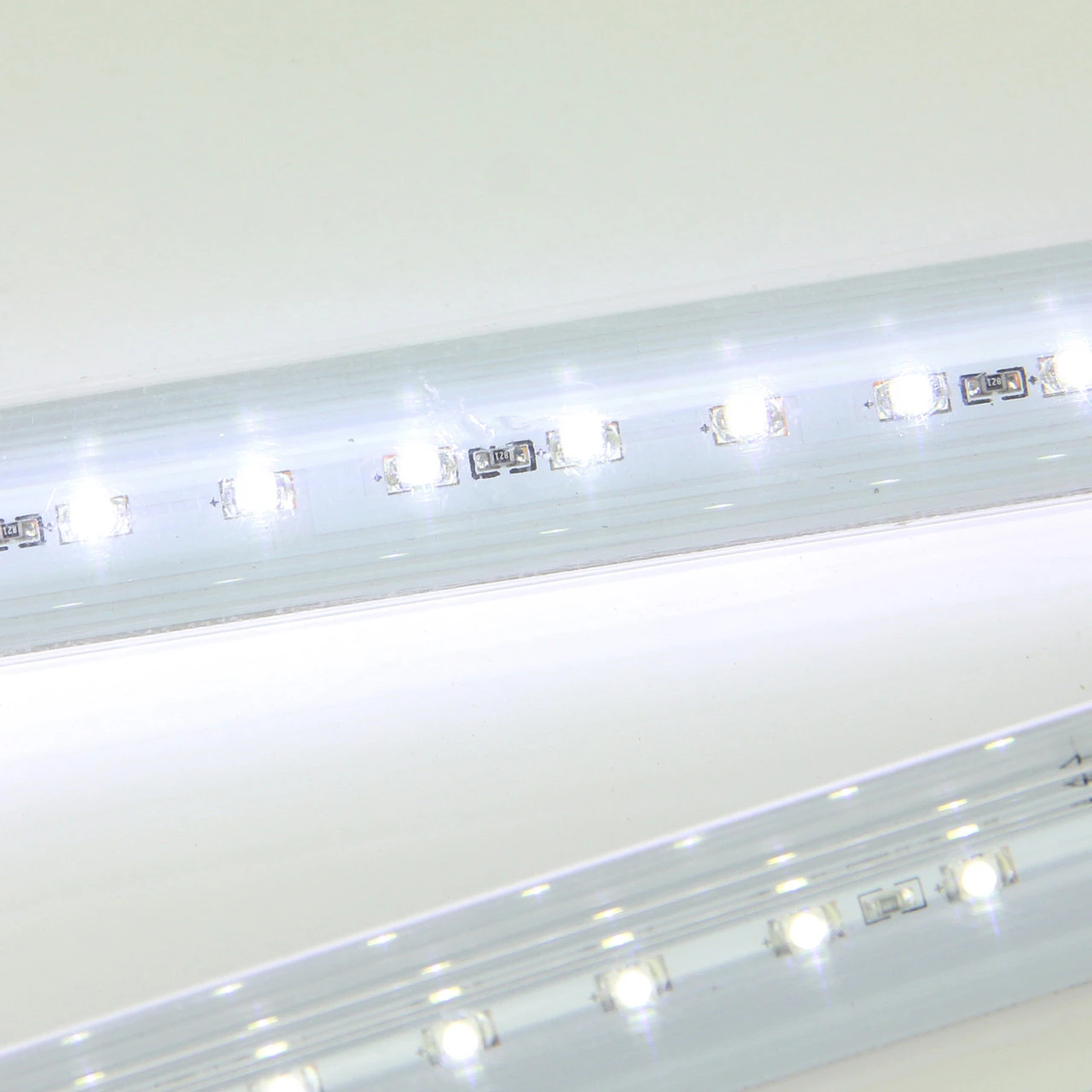 6 White LED Dripping Icicle Snowfall Christmas Light Tubes - 21 Ft Clear Wire 5 6 White LED Dripping Icicle Snowfall Christmas Light Tubes - 21 Ft Clear Wire - Image 3