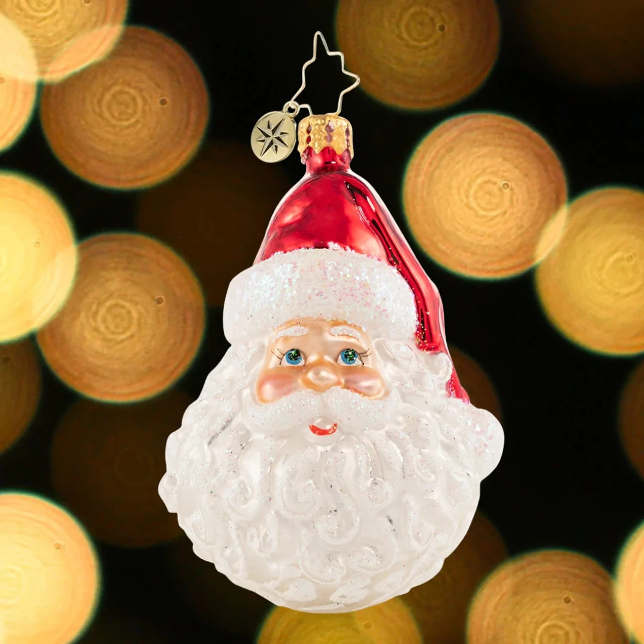 Christopher Radko Classic St. Nick Gem Glass Christmas Ornament 1020647 4 Christopher Radko Classic St. Nick Gem Glass Christmas Ornament 1020647 - Image 2