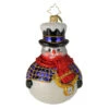 Christopher Radko Jolly All- A-Round Snowman Glass Christmas Ornament 1019774 -Christmas Decoration Store radko 1019774 90700.1684421149