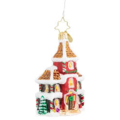 Christopher Radko Grandeur In Ginger Gem Glass Christmas Ornament 1020562 8 Christopher Radko Grandeur In Ginger Gem Glass Christmas Ornament 1020562 -Christmas Decoration Store radko 1020562 3 23398.1684508567