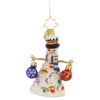 Christopher Radko Quite A Lively Tree Gem Snowman Glass Christmas Ornament 1020648 -Christmas Decoration Store radko 1020648 1update 90511.1667488010