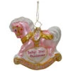 Christopher Radko Baby's First Christmas Pink Filly Glass Ornament 1020688 2 Christopher Radko Baby's First Christmas Pink Filly Glass Ornament 1020688 -Christmas Decoration Store radko 1020688 14077.1684420307
