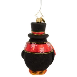 Christopher Radko Flightless Yet Fashionable Glass Christmas Ornament 1020742 11 Christopher Radko Flightless Yet Fashionable Glass Christmas Ornament 1020742 -Christmas Decoration Store radko 1020742 4 40902.1684450569