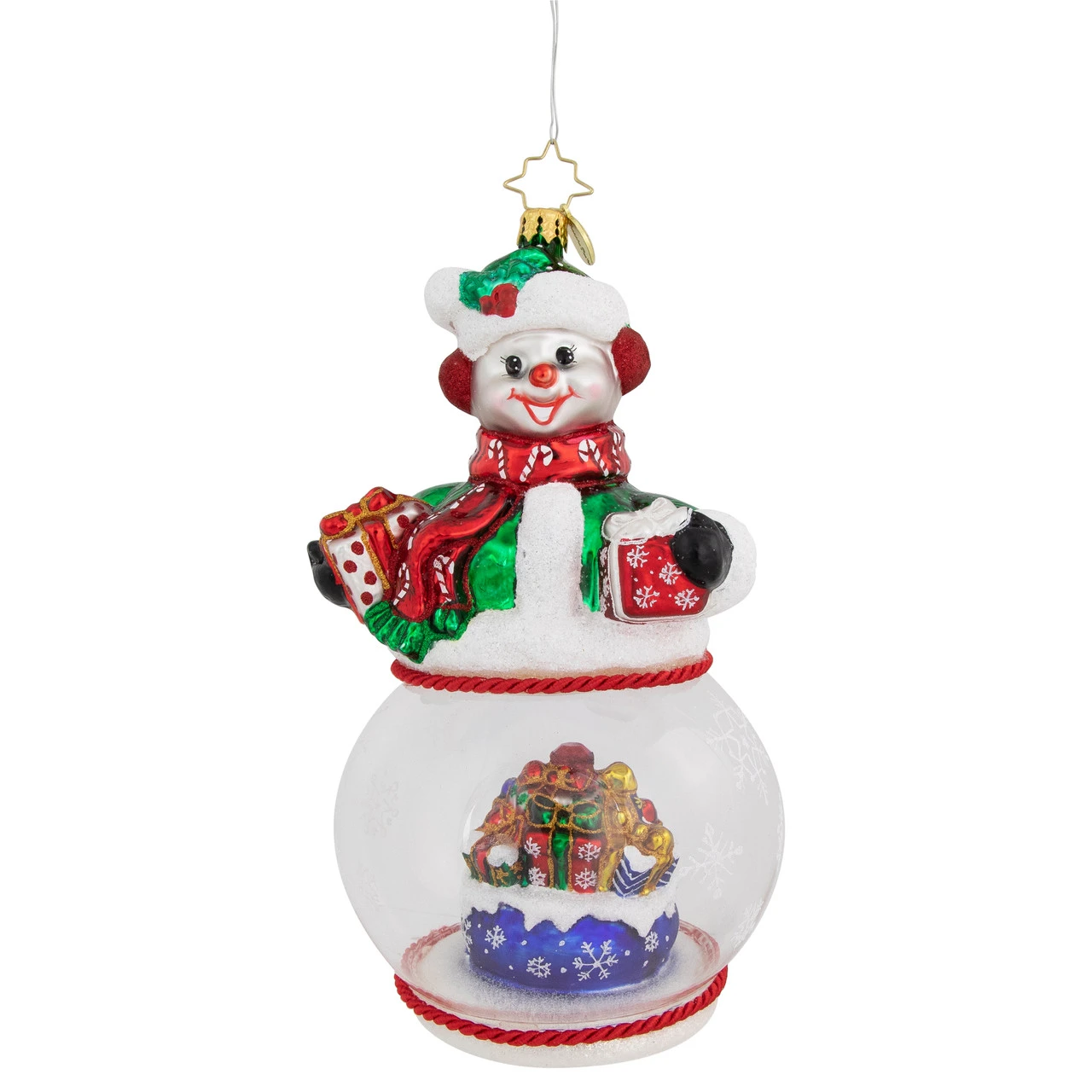 Christopher Radko Chilly And Cheery Glass Christmas Ornament 1021014 3 Christopher Radko Chilly And Cheery Glass Christmas Ornament 1021014