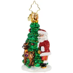 Christopher Radko Two Talented Tree Trimmers Glass Christmas Ornament 1021064 9 Christopher Radko Two Talented Tree Trimmers Glass Christmas Ornament 1021064 -Christmas Decoration Store radko 1021064 2 88292.1684434365